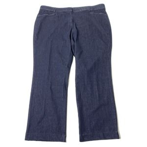 NEW Women’s Plus Size 24W Croft & Barrow‎ Dark Stretchy Mid Rise Bootcut Jeans